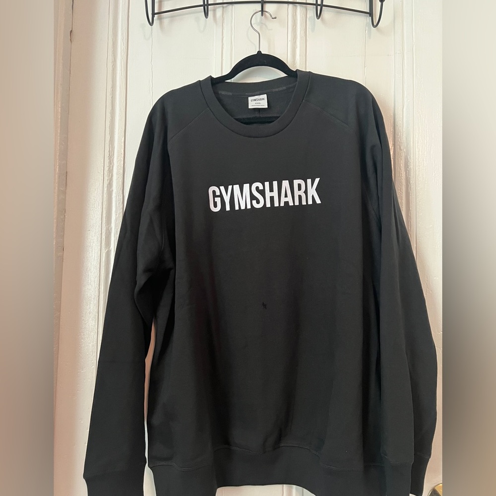 Black Gymshark Crewneck